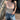 LAYERED TANK TOP BLUE PINK SOFT GIRL BRA BUST MEASUREMENT RANGES