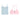 LAYERED TANK TOP BLUE PINK SOFT GIRL BRA BUST MEASUREMENT RANGES