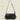 LEATHER MESSENGER BAG NOIR SOLID COLOR