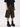 LEOPARD PRINT CULOTTES WITH PLATFORM BOOTS - FIT DENIM PANTS