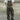 LEOPARD-PRINT DENIM OVERALLS WITH LOOSE FIT AND DENIM BELT