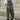 LEOPARD-PRINT DENIM OVERALLS WITH LOOSE FIT AND DENIM BELT