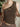 LEOPARD RUFFLE ONE-SHOULDER TOP SUMMER BROWN ASYMMETRIC