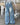 LIGHT BLUE BAGGY JEANS WITH WIDE-LEG FIT FOR A RELAXED STYLE