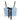 LIGHT BLUE BUSTIER TOP WITH BLACK RIBBON FOR WOMEN