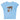 LIGHT BLUE CROP TOP WITH DEER AND DARE FAWN DESIGN