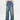 LIGHT BLUE DENIM BOYFRIEND FIT JEANS COTTON BLEND