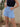 LIGHT BLUE DENIM SHORTS SLIM FIT COMFORTABLE FIT