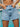 LIGHT BLUE DENIM SHORTS SLIM FIT COMFORTABLE FIT