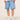 LIGHT BLUE DENIM SHORTS VINTAGE WASHED HIP HOP STYLE - Light Blue / 28(S) - Denim Jean + men | Sweetheart Supplies