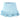 LIGHT BLUE DOUBLE PLEATED MINI SKIRT