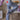 LIGHT BLUE FLARED JEANS WITH RED STAR PATCH DESIGN