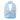 LIGHT BLUE FLORAL EMBROIDERED HALTER TOP FOR WOMEN