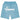 LIGHT BLUE NOFS STAR CASUAL SHORTS