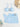 LIGHT BLUE THREE-PIECE SWIMSUIT WITH CONTRAST MESH DETAIL