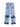 LIGHT BLUE TIE-DYE JEANS SP240325YAFO FLATTERING MID-WAIST PANT
