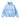 LIGHT BLUE TIE-DYE OVERSIZED HOODIE - WASHED OVERSIZED STYLE - sky blue / S - hoodie | Sweetheart Supplies
