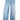 LIGHT BLUE WIDE-LEG JEANS - LOOSE FIT COTTON BLEND