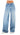 LIGHT BLUE WIDE-LEG JEANS - LOOSE FIT COTTON BLEND