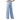 LIGHT BLUE WIDE-LEG JEANS WITH BOW DETAIL - BAGGY FIT JEANS