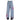 LIGHT BLUE WIDE-LEG JEANS WITH PINK BUTTERFLY PATCHES
