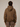 LIGHT BROWN OVERSIZED HOODIE WITH MOUNTAIN AND LAKE GRAPHIC