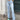 LIGHT-WASH HIGH-WAISTED JEANS HIGH WAIST DENIM