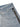 LIGHT WASH MID WAIST LONG PANTS WITH ZIPPER DETAILS