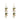 LILY OF THE VALLEY EARRINGS STYLISH JEWELRY ACCESSORY