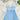 LINGERIE SET BLUE FLORAL ENCHANTÉ ELEGANCE LACE