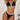 LINGERIE SET NOIR SOLID COLOR ATHLETICACTIVE PERFORMANCE