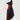 LONG LENGTH FLORAL PATTERN KNIT DRESS FOR ELEGANT OCCASIONS