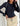 LONG SLEEVE FITTED TOP IN GRAY - SOLID COLOR Y2K STYLE