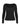 LONG SLEEVE LACE-TRIMMED TOP WITH SLIM FIT AND LACE INSERTS