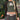 LONG SLEEVE SHIRT WITH STARS IN GREEN AND BROWN - Y2K SLIM FIT