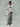 LONG-SLEEVED LAYERED SHIRT IN COTTON LINEN BLEND