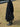 LONGLINE COAT BLACK VINTAGE DOUBLE-BREASTED ELEGANCE