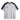 LOOSE FIT BLACK AND GRAY ATHLETIC T-SHIRT STYLISH AMERICAN RETRO