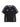 LOOSE FIT BLACK AND GRAY ATHLETIC T-SHIRT STYLISH AMERICAN RETRO