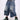 LOOSE FIT DENIM BERMUDA SHORTS CASUAL WOVEN