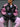 LOOSE FIT RACING JACKET IN PINK AND BLACK WITH LONG SLEEVES - M - Sweetheart Supplies