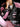 LOOSE FIT RACING JACKET IN PINK AND BLACK WITH LONG SLEEVES - S - Sweetheart Supplies