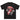 LOOSE FIT SHORT SLEEVE BLACK GRAPHIC T-SHIRT
