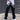 LOOSE FIT TEEN DENIM PANTS WITH REVENGE GRAPHIC