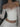 LOOSE FIT VINTAGE WHITE LACE-TRIMMED CORSET TOP