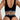LOVE ALPHABET PANEL SWIMSUIT SEXY TWO-PIECE