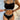 LOVE LETTER LINGERIE SET SOLID COLOR WEAVING METHOD