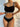 LOVE LETTER LINGERIE SET SOLID COLOR WEAVING METHOD