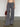 LOW RISE FLARED TROUSERS IN GREY - LOW RISE TAILORED DESIGN