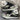 LOW-TOP SNEAKER WITH STAR DETAIL IN GRADIENT GREY VEGAN LEATHER